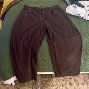Madewell Women's Chocolate Brown Trousers
